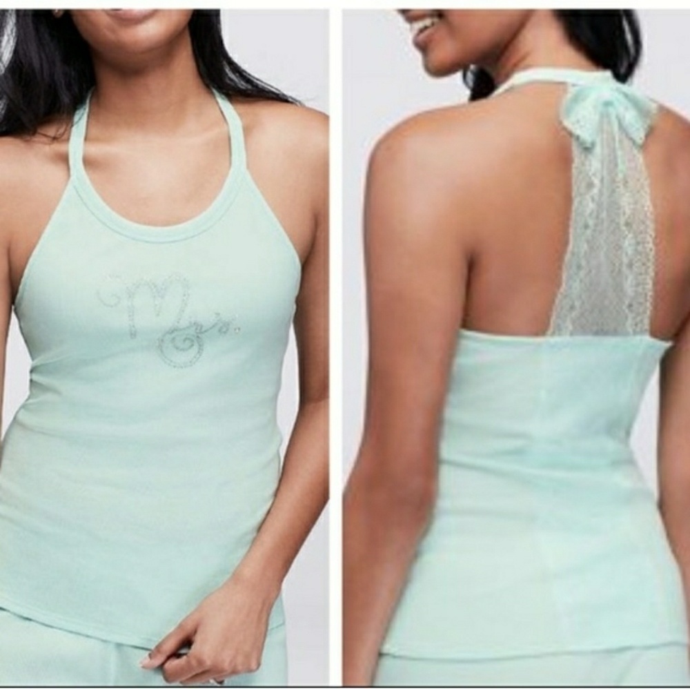 Betsey Johnson Mrs. Rhinestoned Tank